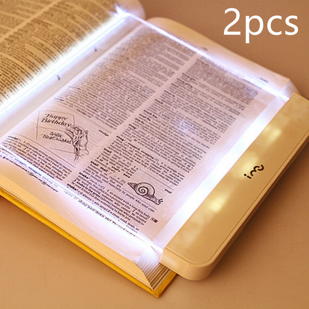 Dimmable LED Panel Book Reading Lamp Eye Protection Learning Book Lamp Acrylic Resin for Night Reading